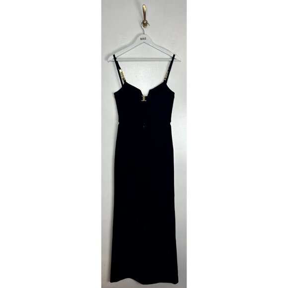 REBECCA VALLANCE Piero Gown Lime in Black Size US 4 - Picture 8 of 9